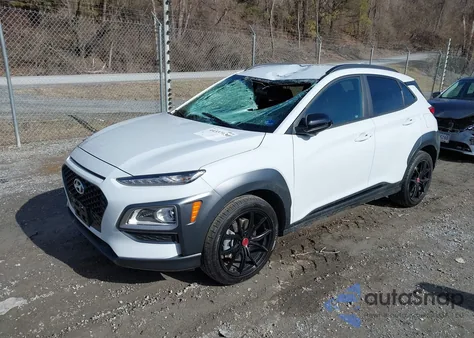 2021 Hyundai Kona Night from USA, damaged, VIN KM8K6CA56MU668382